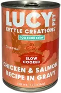 12/12.5oz Lucy Pet Chicken & Salmon Recipe in Gravy for Dogs - Health/First Aid